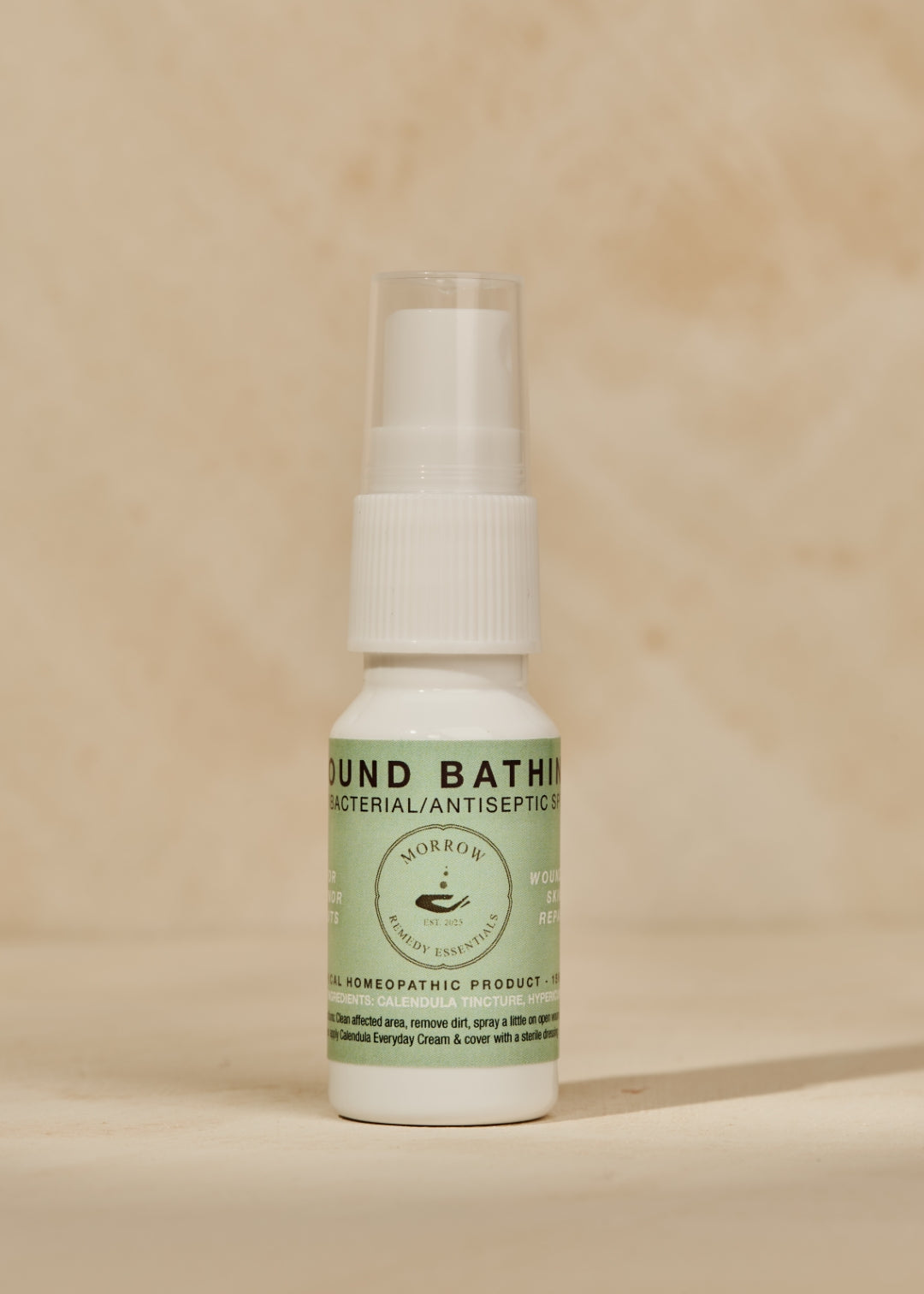 Wound bathing spray